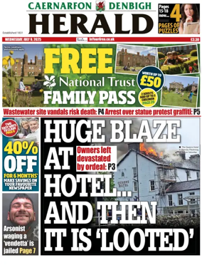 Cover of Caernarfon Herald