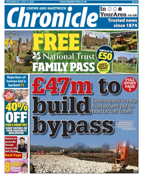 Cover of Crewe Chronicle