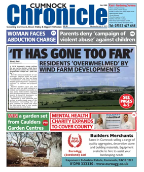 Cover of Cumnock Chronicle