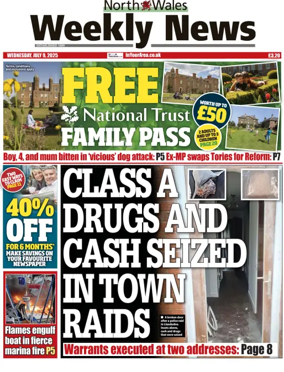 Cover of North Wales Weekly News