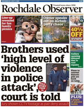 Cover of Rochdale Observer