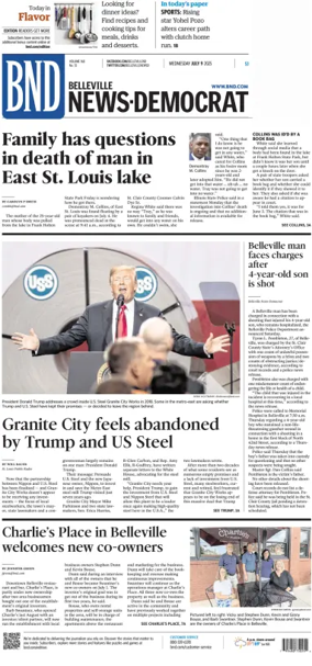 Cover of Belleville News-Democrat