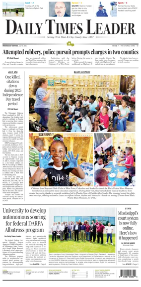 Cover of Daily Times Leader