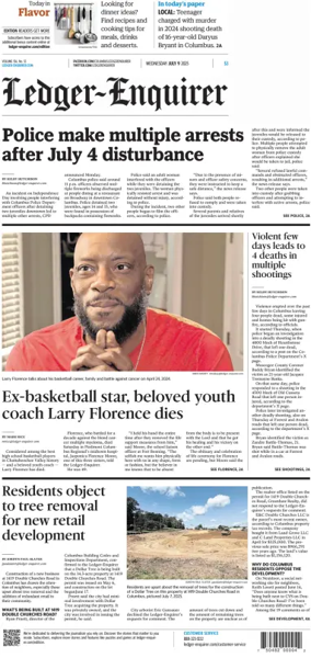 Cover of Ledger-Enquirer