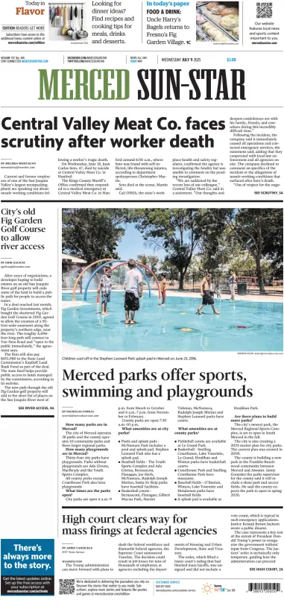 Cover of Merced Sun-Star