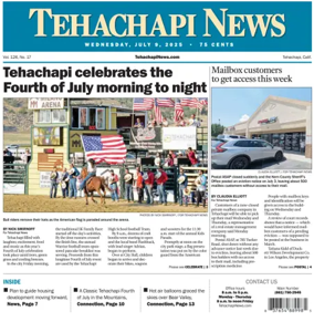 Cover of Tehachapi News