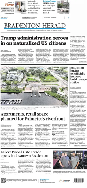 Cover of The Bradenton Herald