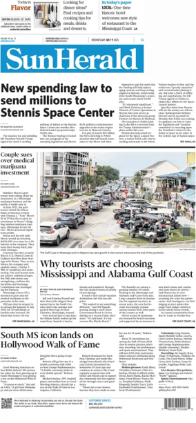 Cover of The Sun Herald