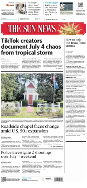 Cover of The Sun News