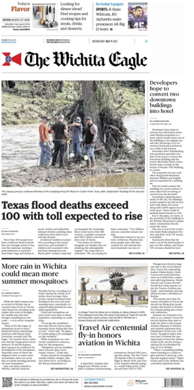 Cover of The Wichita Eagle