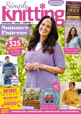 Cover of Simply Knitting