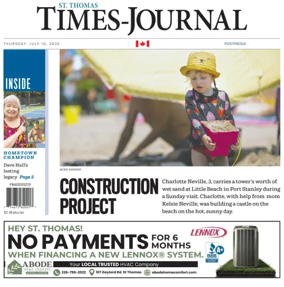 Cover of St. Thomas Times-Journal