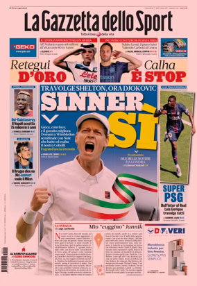 Cover of La Gazzetta dello Sport - Bologna