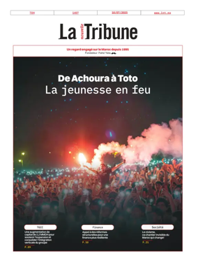 Cover of La Nouvelle Tribune