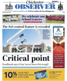 Cover of Chichester Observer