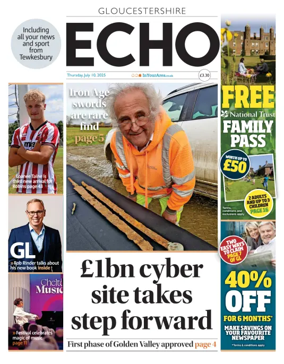 Cover of Gloucestershire Echo