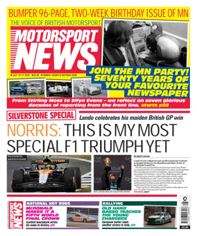 Cover of Motor Sport News