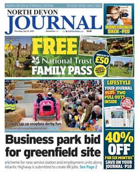 Cover of North Devon Journal