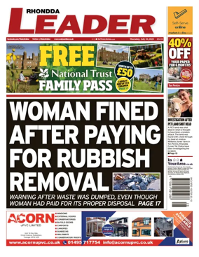Cover of Rhondda Leader