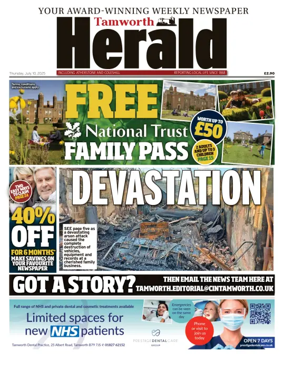 Cover of Tamworth Herald
