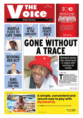 Cover of The Voice (Botswana)