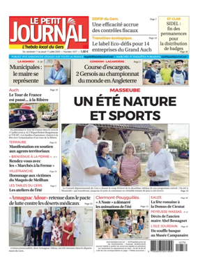 Cover of Le Petit Journal - L'hebdo local du Gers
