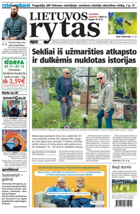 Cover of Lietuvos Rytas