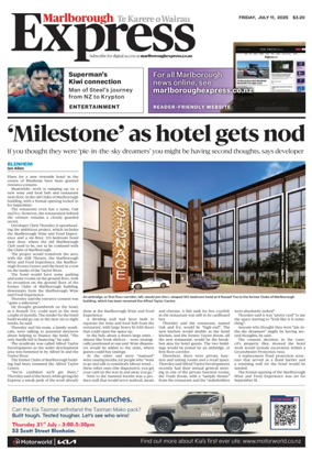 Cover of Marlborough Express