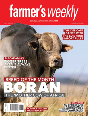 Cover of Farmers Weekly (South Africa)