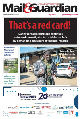 Cover of Mail & Guardian