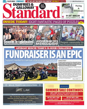 Cover of Dumfries & Galloway Standard