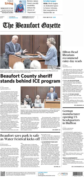 Cover of The Beaufort Gazette