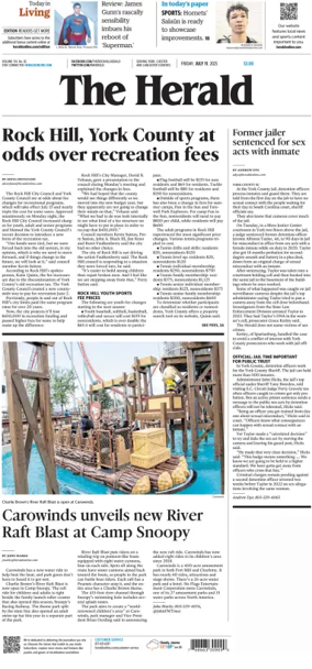 Cover of The Herald (Rock Hill)