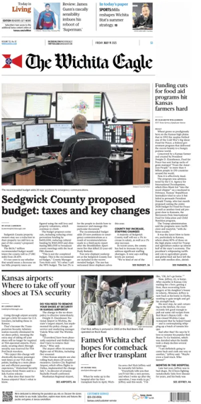 Cover of The Wichita Eagle