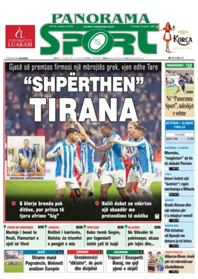 Cover of Panorama Sport (Albania)