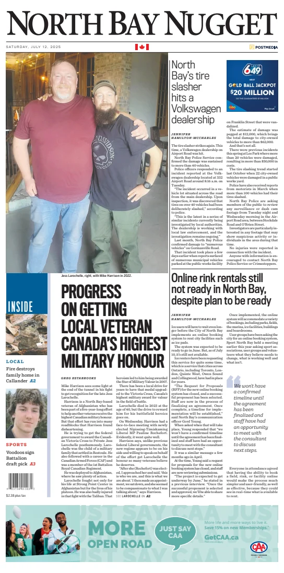 Cover of North Bay Nugget