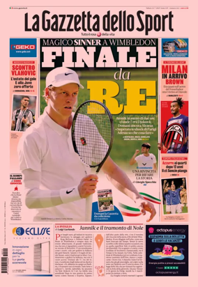 Cover of La Gazzetta dello Sport - Bologna