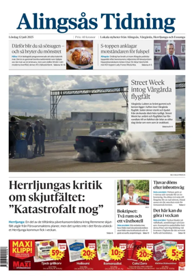 Cover of Alingsås Tidning