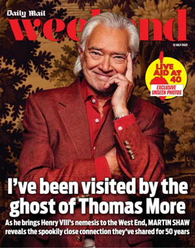 Cover of Daily Mail Weekend Magazine