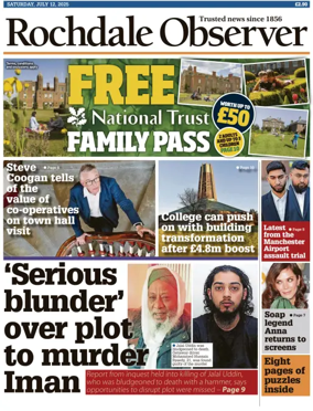 Cover of Rochdale Observer