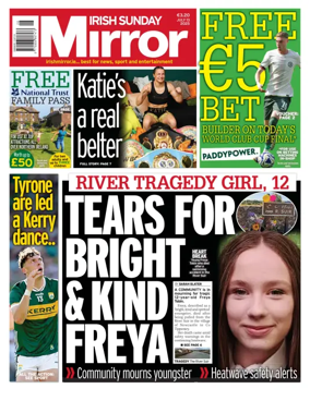 Cover of Irish Sunday Mirror