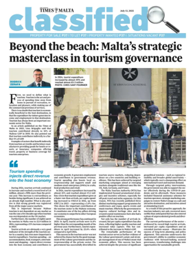 Cover of The Sunday Times of Malta - Classified