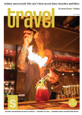 Cover of Sunday Star Times Travel