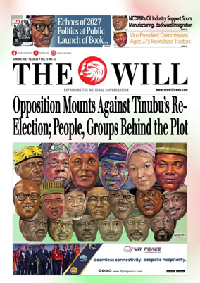 Cover of THEWILL NEWSPAPER