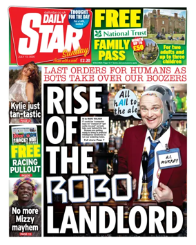 Cover of Daily Star Sunday