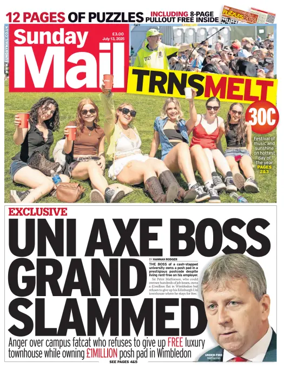 Cover of Sunday Mail (UK)