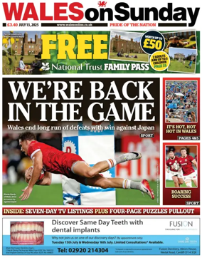 Cover of Wales On Sunday