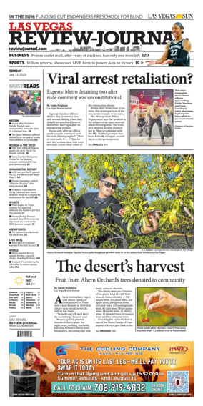 Cover of Las Vegas Review-Journal (Sunday)
