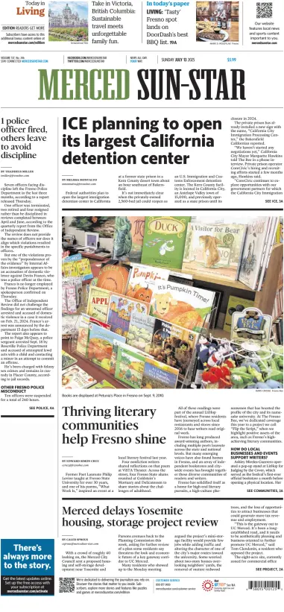 Cover of Merced Sun-Star (Saturday)