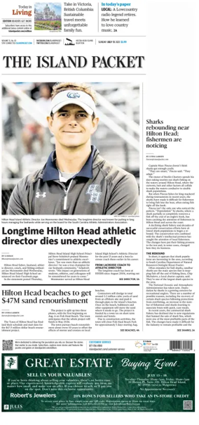 Cover of The Island Packet (Sunday)